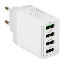 E-shop Blow RÝCHLA NABÍJAČKA 4xUSB QUICK CHARGE 3.0 30W