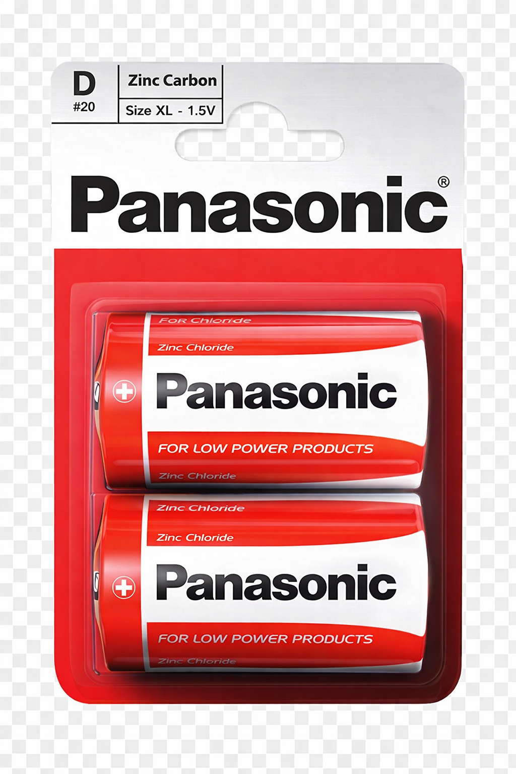 E-shop Panasonic D 1.5V Zinok-uhlík batérie 2ks