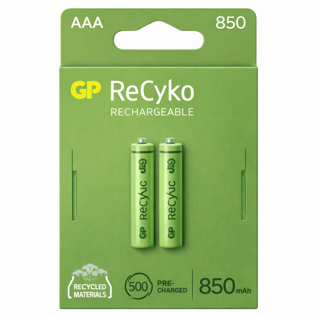 E-shop GP BATERIE 2 x nabíjateľné batérie AAA / R03 GP ReCyko 1000 Series Ni-MH 950mAh