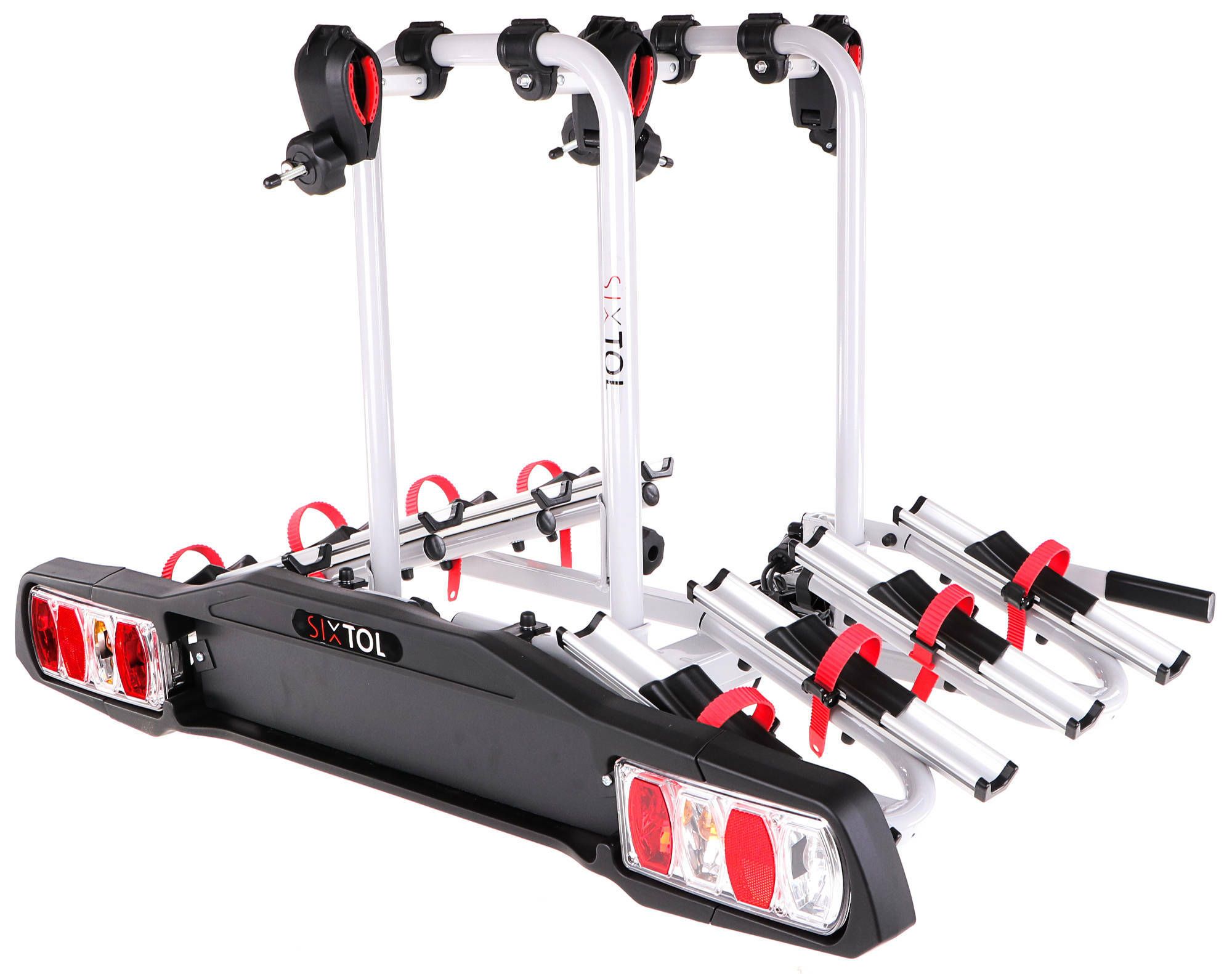 E-shop Nosič kol na tažné zařízení BIKE 4 - 4 kola SIXTOL