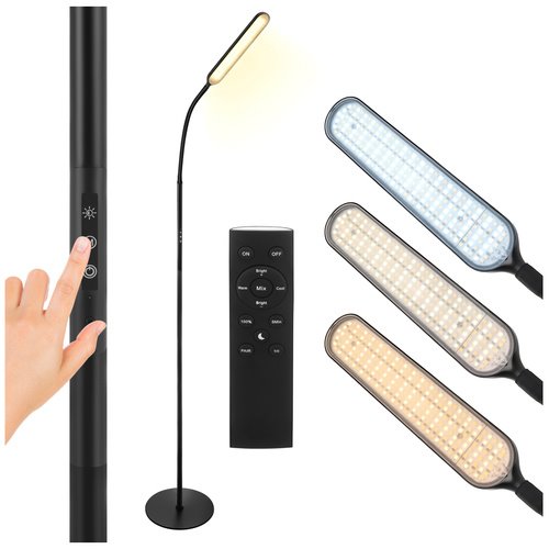 E-shop LED stojacia podlahová lampa 180cm Izoxis 26885