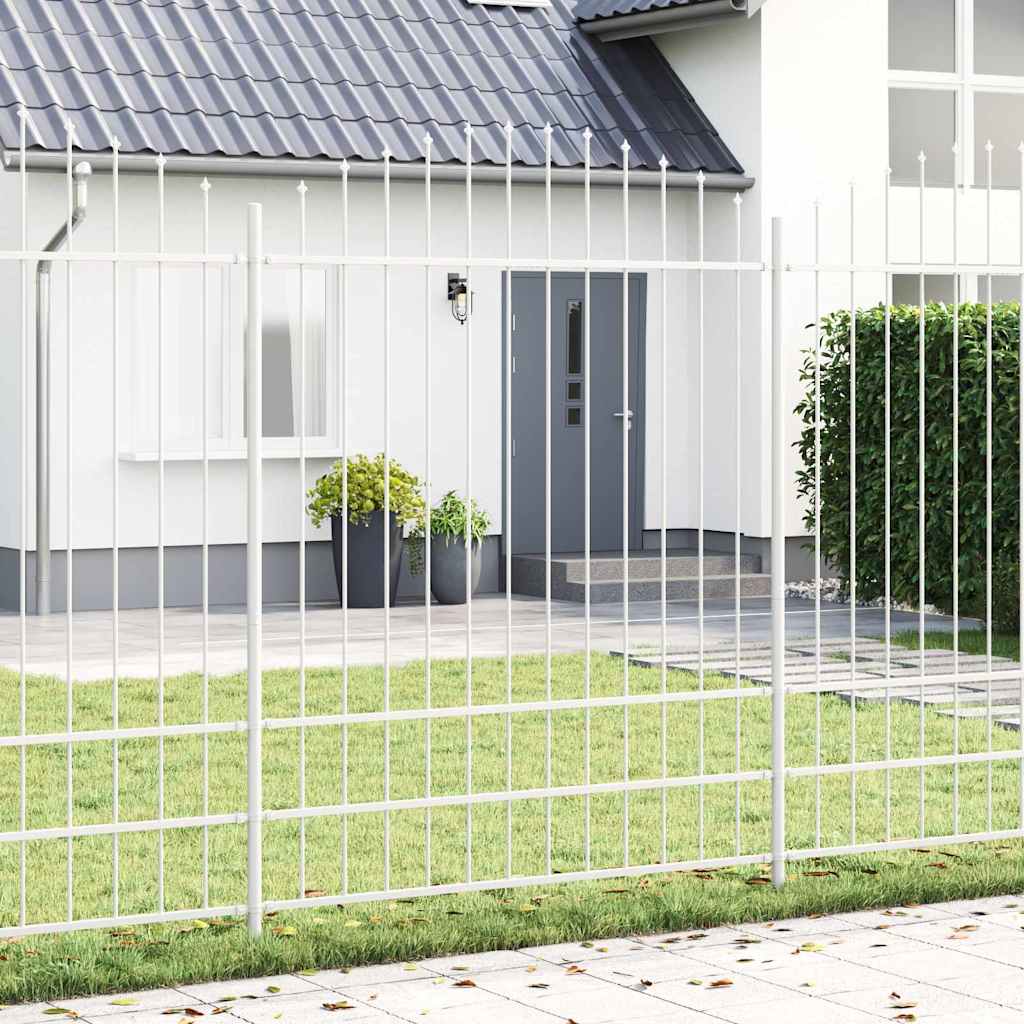 E-shop Multidom Záhradný plot 5 pcs Biela 170 x 225 cm