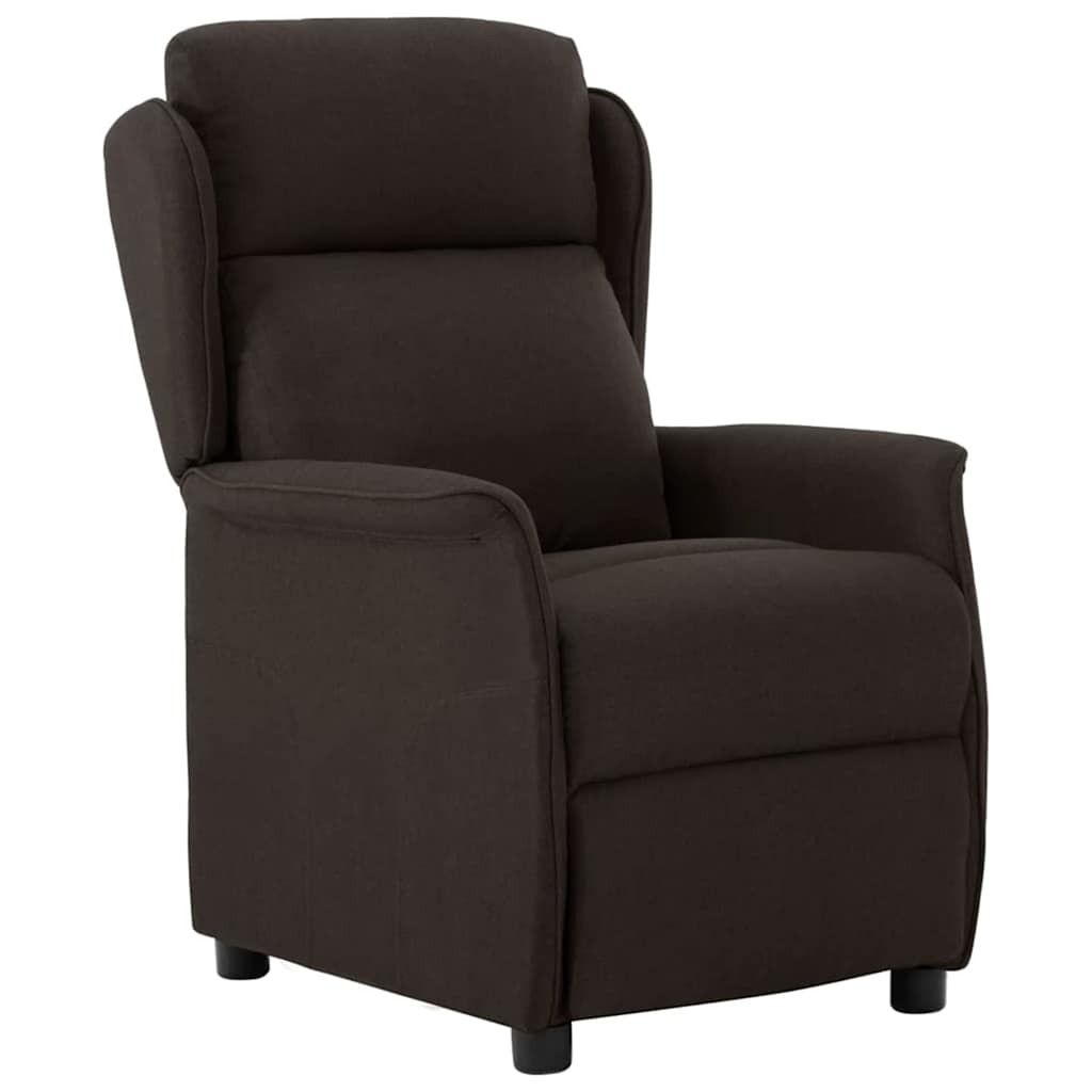 E-shop Multidom Polohovacie kreslo Tmavohnedá 66,5 x 94 x 101,5 cm Polyester
