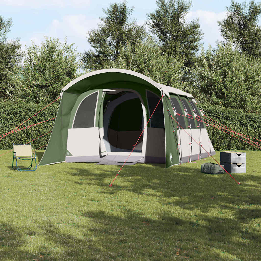 E-shop Multidom Rodinný stan so strechou Zelená a biela 576 x 325 x 213 cm