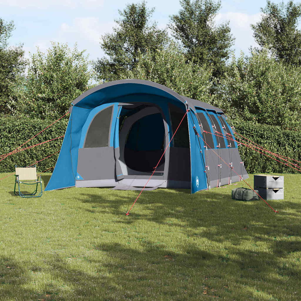 E-shop Multidom Rodinný stan so strechou Modrá a šedá 576 x 325 x 213 cm