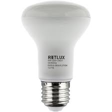 E-shop Žiarovka LED R63 E27 8W Spot RETLUX RLL 281 teplá biela