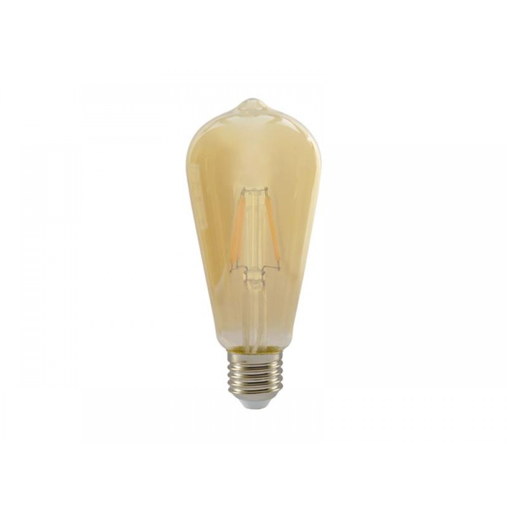 E-shop Žiarovka LED speciální E27 4W RETLUX RFL 226 teplá biela, filament Amber