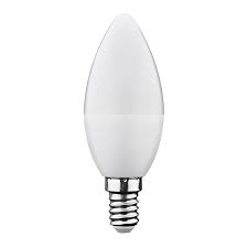 E-shop Žiarovka LED E14 6W C37 biela teplá Geti SAMSUNG čip