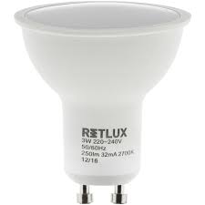 E-shop RLL 254 GU10 žiarovka 6W WW RETLUX