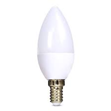 E-shop Solight LED žiarovka, sviečka, 8W, E14, 4000K, 720lm