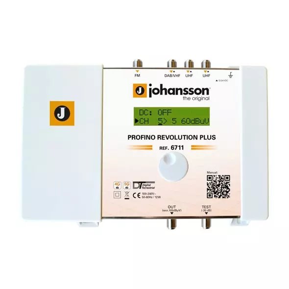 E-shop Johansson 6711 Revolution programovateľný zosilňovač