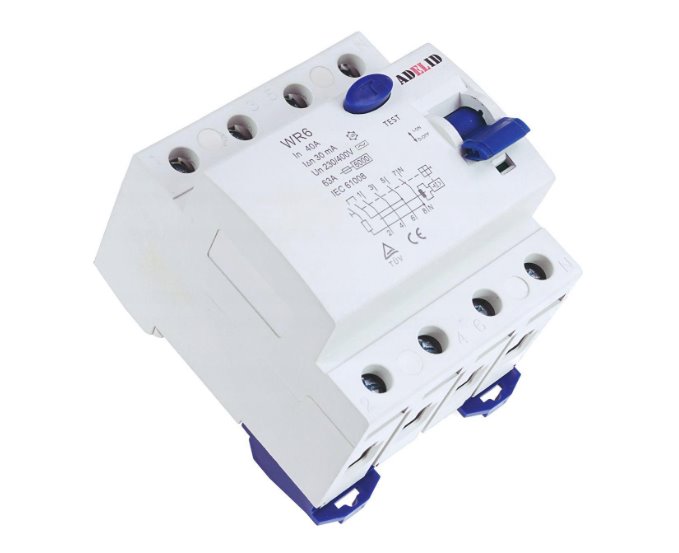 E-shop Adelid WR6 25/4/30 Prúdový chránič 25A 30mA 3F WR6 25/4/30