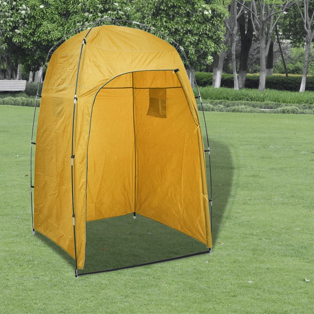 E-shop Multidom Sprchovací/WC/prezliekací stan, žltý
