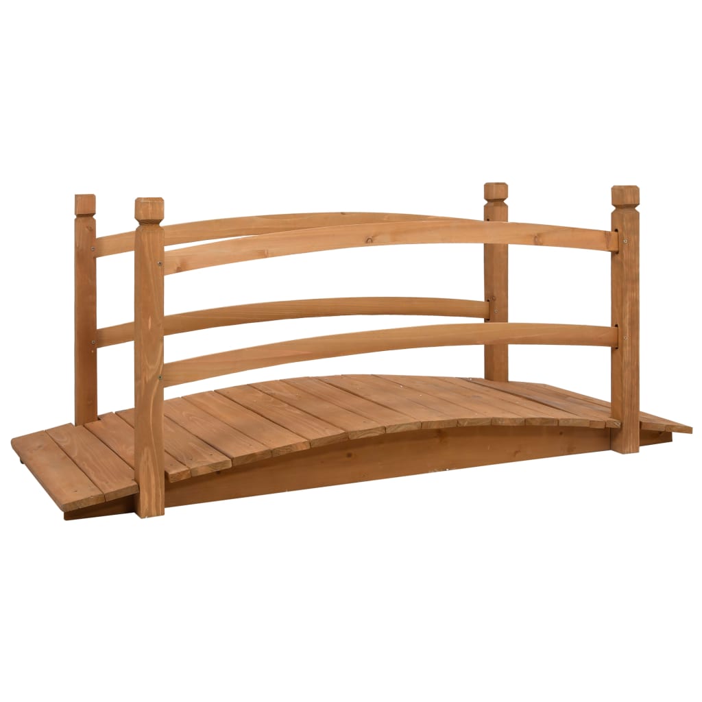 E-shop Multidom Záhradný mostík 140x60x60 cm jedľový masív