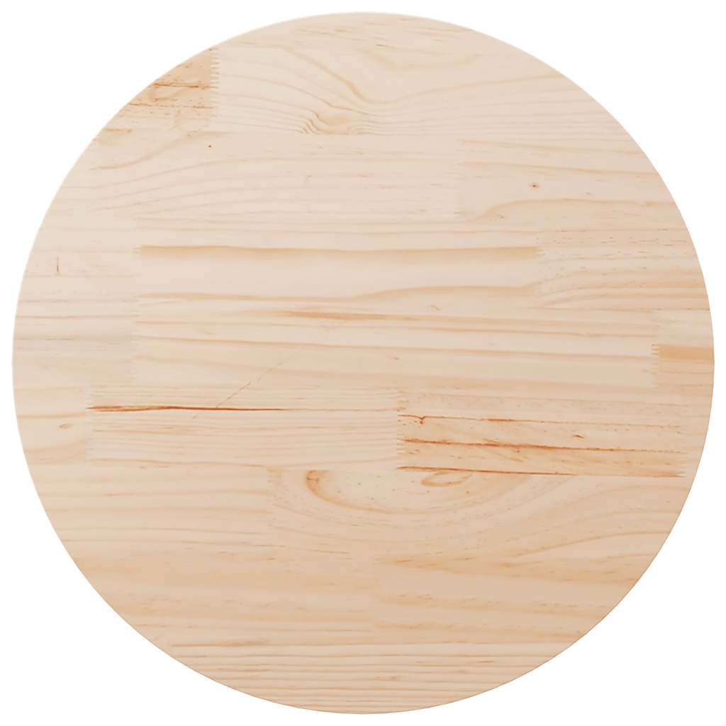 E-shop Multidom Stolová doska Ø90x2,5 cm masívna borovica