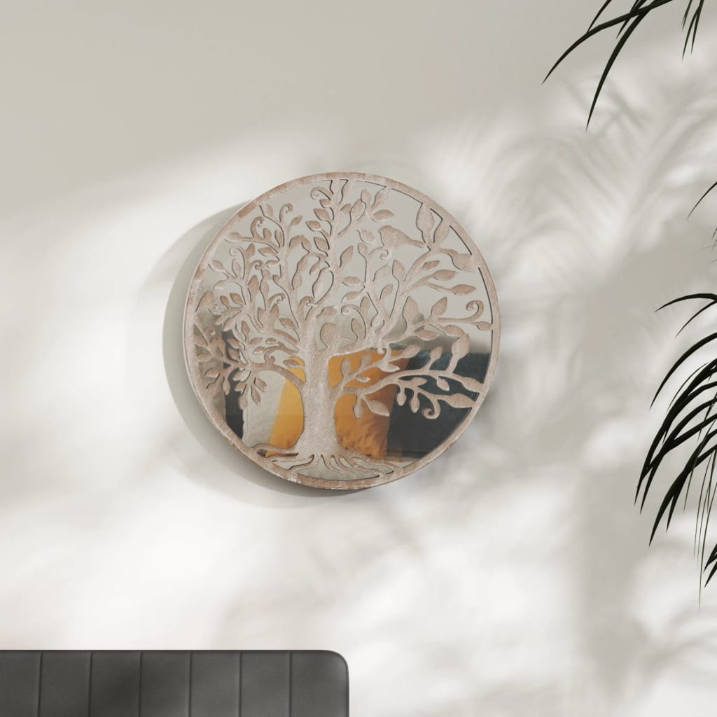 E-shop Multidom Zrkadlo pieskové 60x2,5 cm železo okrúhle interiérové