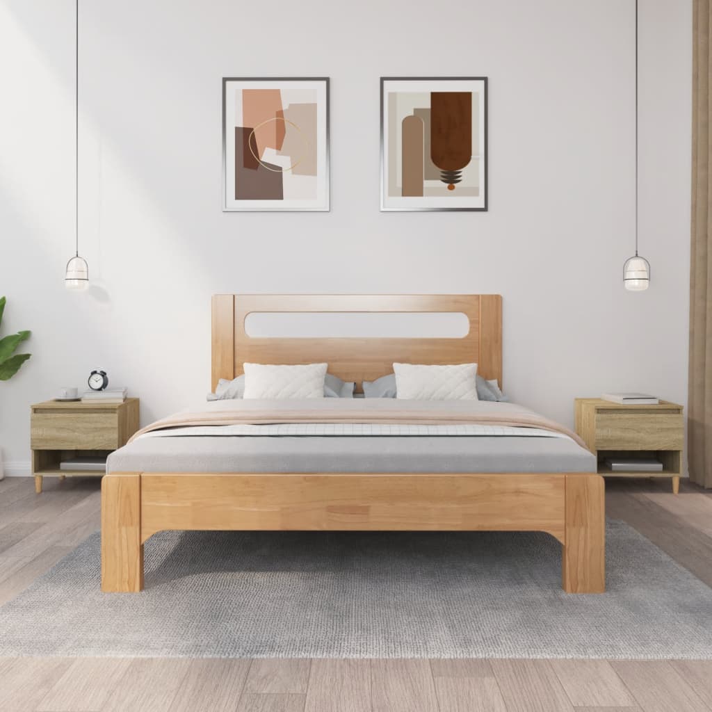 E-shop Multidom Nočné stolíky 2 ks dub sonoma 50x46x50 spracované drevo