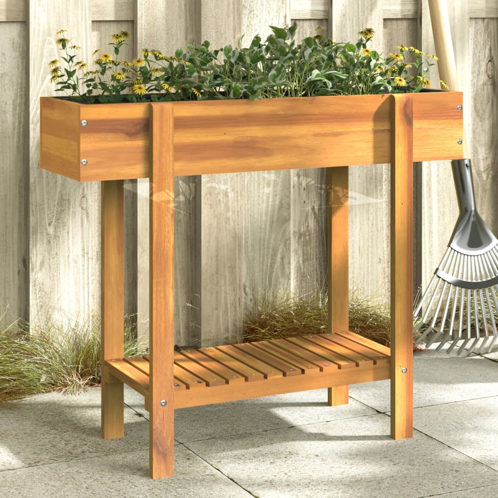 E-shop Multidom Záhradný vyvýšený záhon 90x30x75 cm masívna akácia