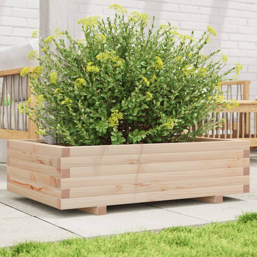 E-shop Multidom Záhradný kvetináč 90x60x26,5 cm masívna borovica