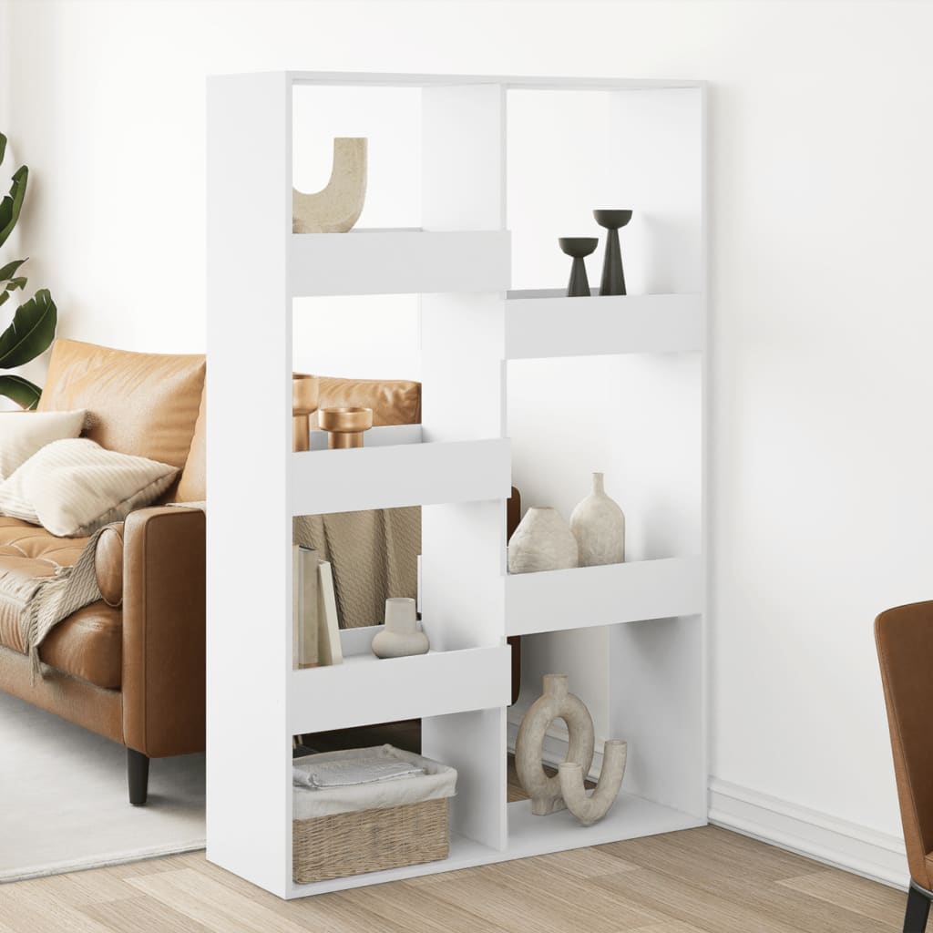 E-shop Multidom Deliaca stena biela 100x33x155,5 cm kompozitné drevo