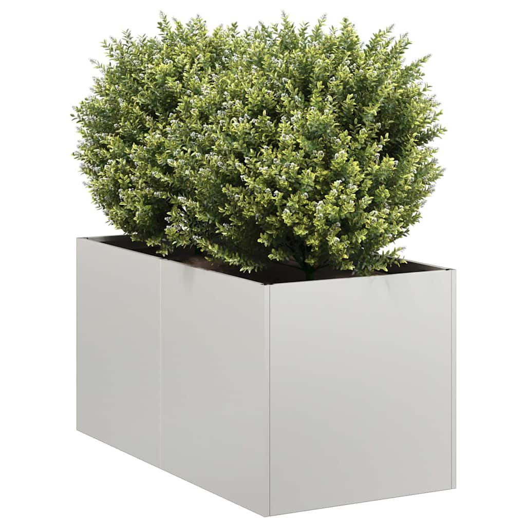 E-shop Multidom kvetináč 40x80x40 cm Nerezová oceľ