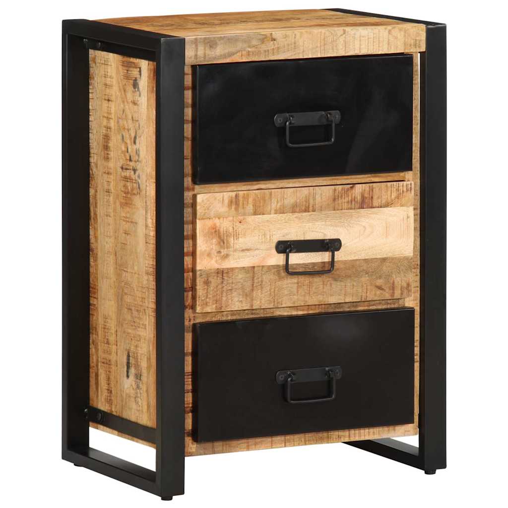 E-shop Multidom Zásuvková skrinka 50x35x70 cm Masívne hrubé drevo Mango