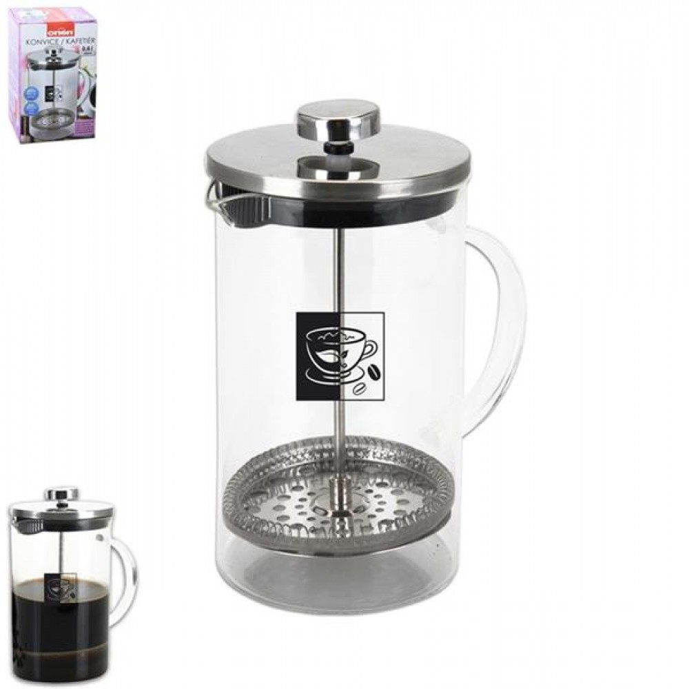 E-shop Kanvica ORION KAFETIER sklo 0,6L