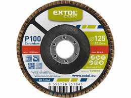 E-shop EXTOL Kotúč lamelový brúsny 125mm P100