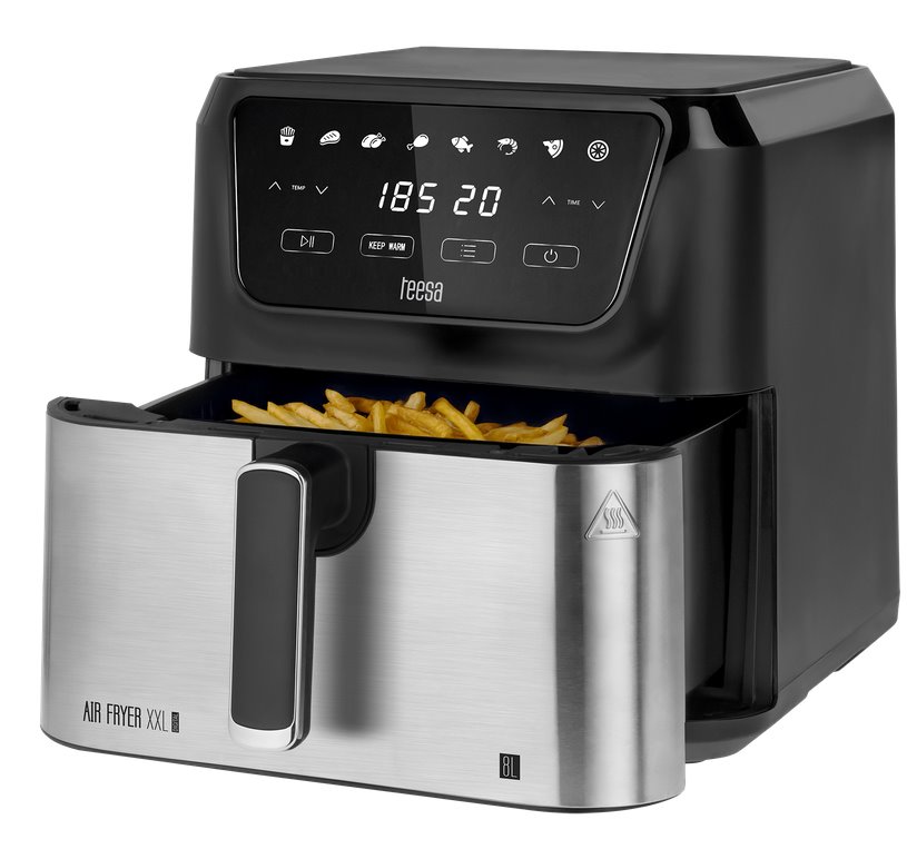 E-shop Fritéza teplovzdušná TEESA DIGITAL AIR FRYER XXL TSA8079, 8L, 1700W TSA8079