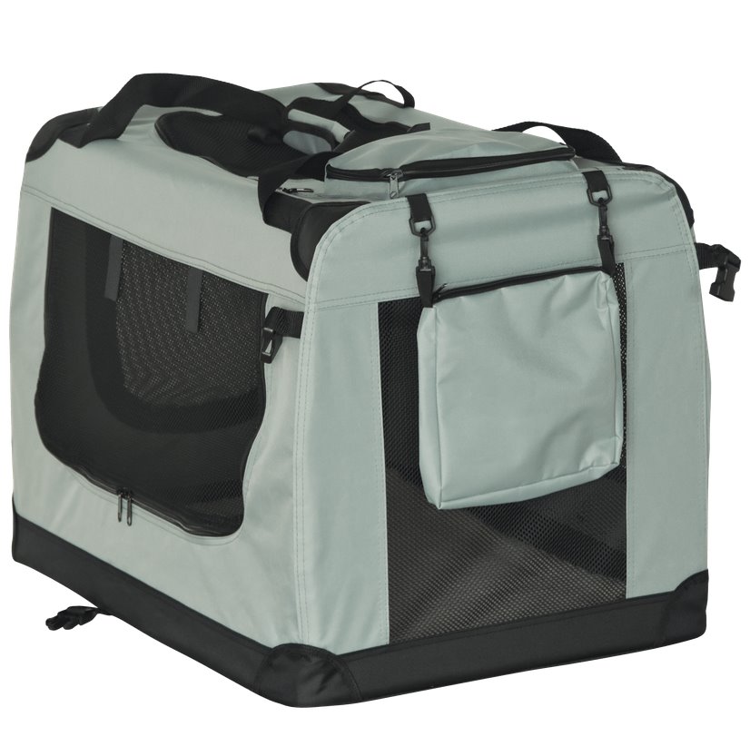 E-shop Prepravná taška pre mačky vel.L 70x52x50 cm REBEL ANIMALS RA-1303 skládací RA-1303
