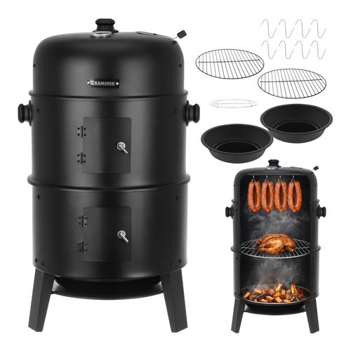 E-shop Záhradný gril s krytom 44x80x42cm Kaminer