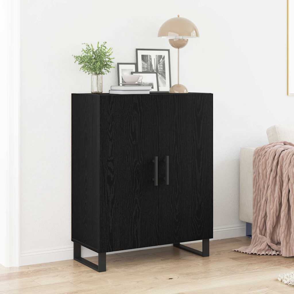 E-shop Multidom Servírovacia skriňa Čierny dub 69,5 x 34 x 90 cm
