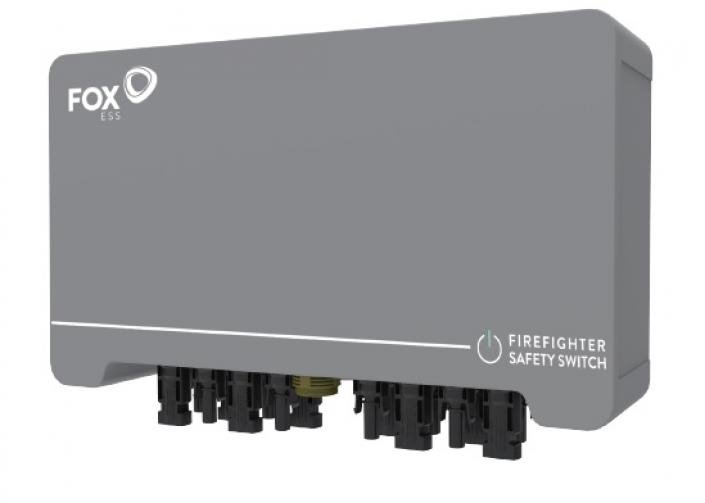 FVE S-BOX FOXESS PLUS požiarny bezpečnostný odpínač, 4 stringy