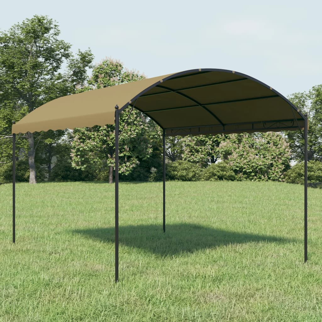 Multidom Altánok 4x3x2,6 m sivohnedý 180 g/m²
