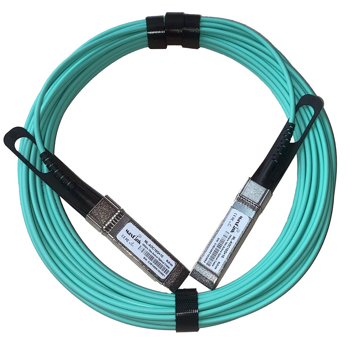 MaxLink 10G SFP+ AOC optický kábel, aktívny, DDM, 10m