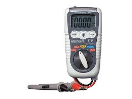VOLTCRAFT VC-20 digitálne/y ručný multimeter, ochrana proti striekajúcej vode (IP54), CAT III 1000 V, CAT IV 600 V, Disp