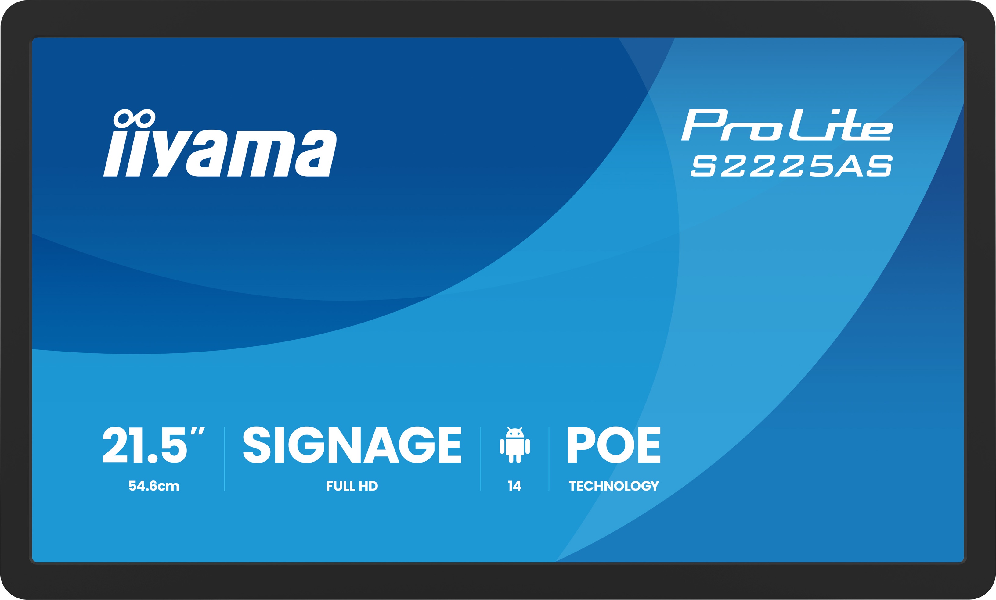 22'' iiyama S2225AS-B1P: IPS, FHD, Android