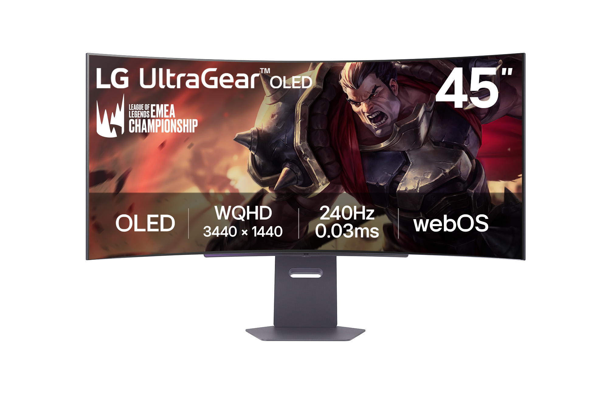 45'' LG OLED 45GX90SA: WQHD, OLED, SMART, USB-C