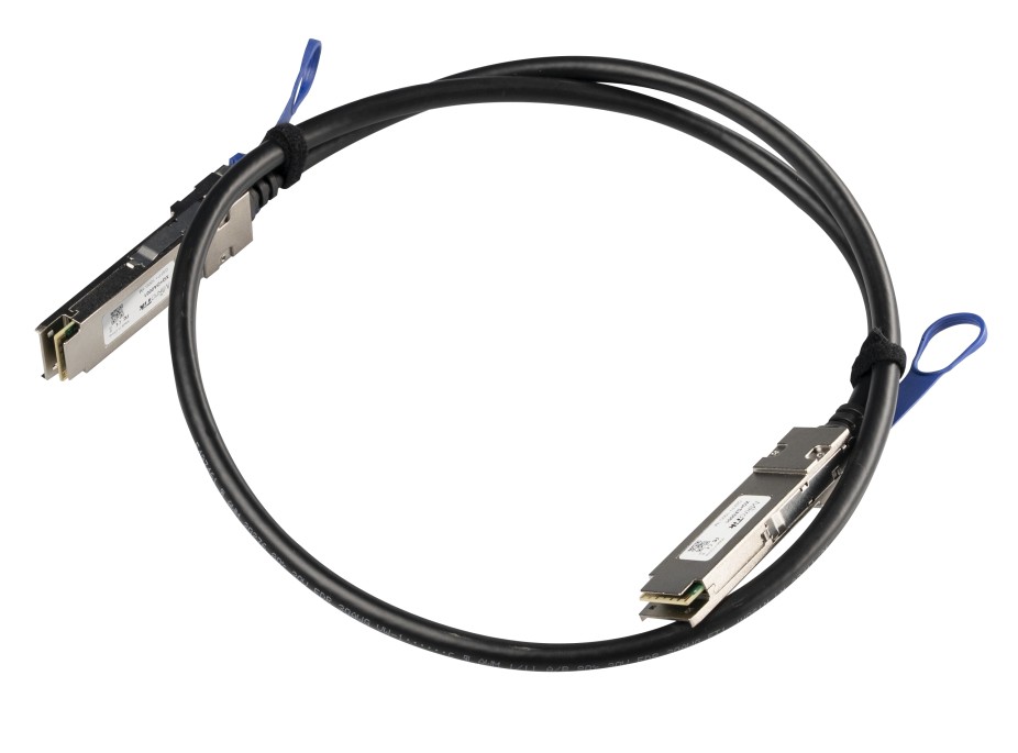 MikroTik XQ+DA0001,100Gbps QSFP28 DAC kábel 1m