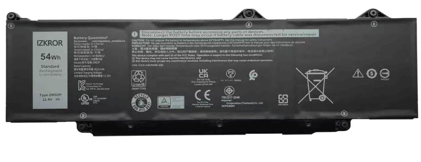 Dell Batéria 3-cell 54W/HR LI-ION pre Latitude 5340,5440,5540, 5450, Procision 3480, 3580