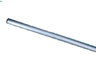 Anténny stožiar 42,4 mm x 2mm, dĺžka 2,0 m NEREZ
