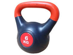 Činka Kettlebell s cementovou náplňou - 6 kg ACRA CWKBC6