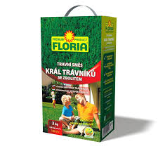 Zmes trávna FLORIA Kráľ trávnikov 2kg + 800g zeolit