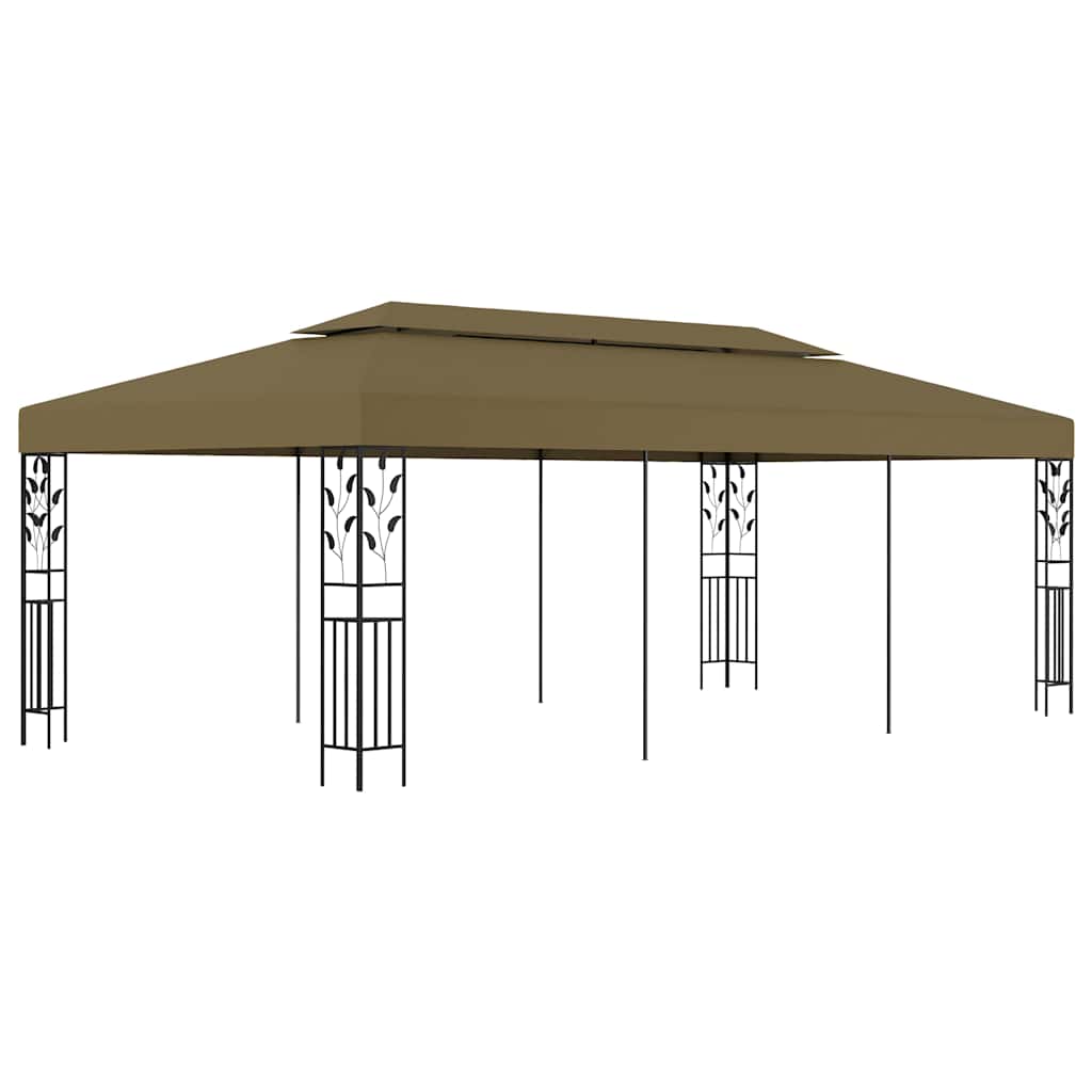 Multidom Altánok 6x3 m, sivohnedý 180 g/m²