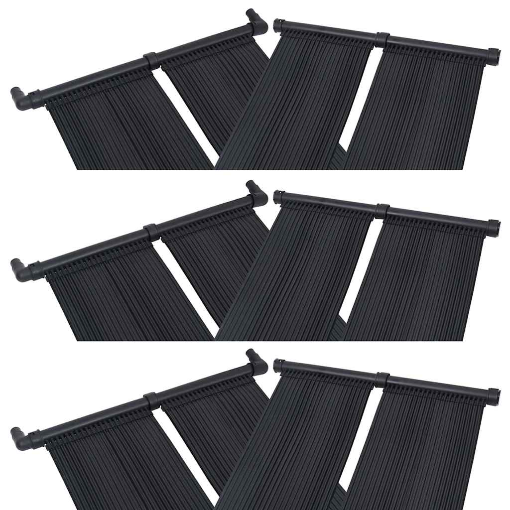 Multidom Solárny panel na ohrev vody v bazéne 6 ks 80x310 cm
