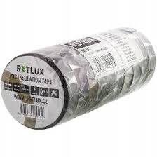 RETLUX 03050045 - Páska izolační PVC 15/10m černá RIT 017 10ks
