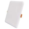 LED panel VIXXO 155×155, štvorcový vstavaný biely,13,5W neut.b.,IP65