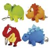 LED kľúčenka – dinosaurus na 3× LR54, 24 ks, display box