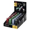 LED ručné kovové svietidlo P3848A, 50 lm, 3× AAA, 24 ks, display box