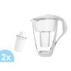 Dafi Crystal classic filtrační konvice s LED ukazatelem 2l, bílá + 2 ks Classic filtry